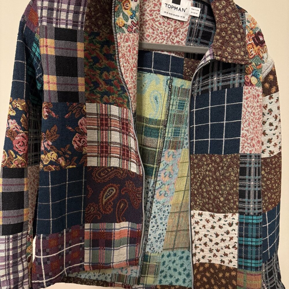 Topman Quilted Jacket - Size XS